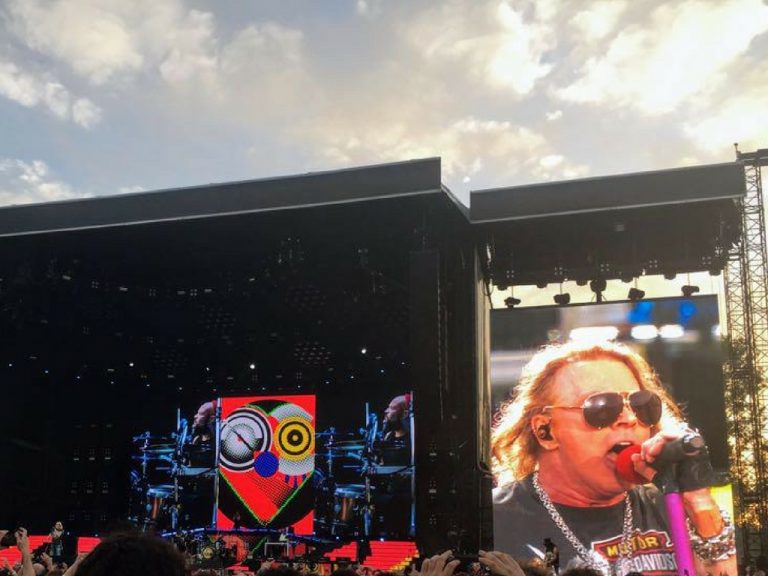 concerto dei Guns n' Roses