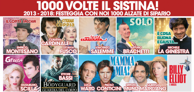 teatro sistina stazione 2017-2018