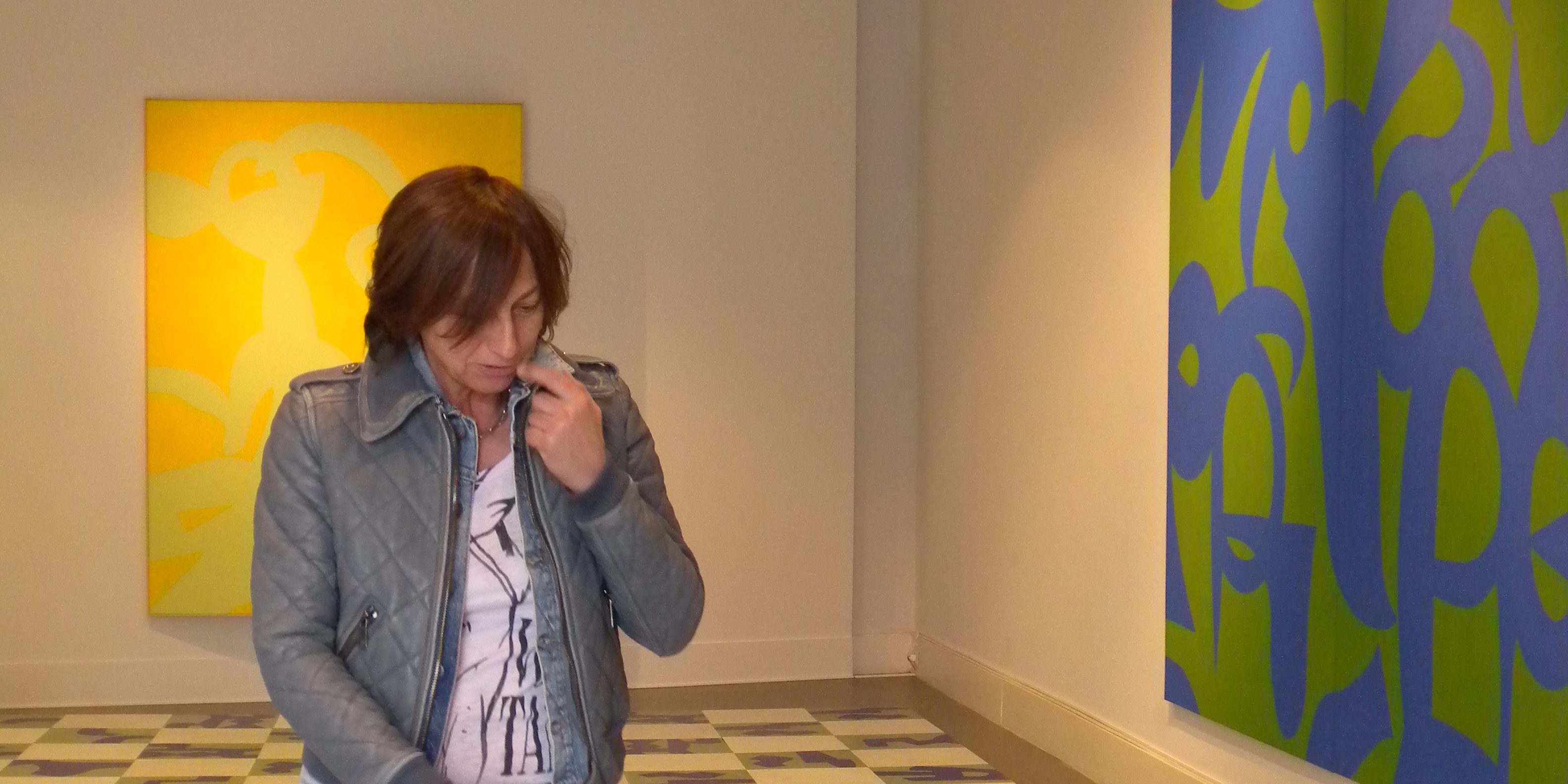 Gianna Nannini racconta Carla Accardi: Superficie in ceramica