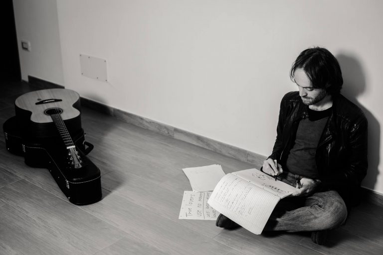 Bees make love to flowers