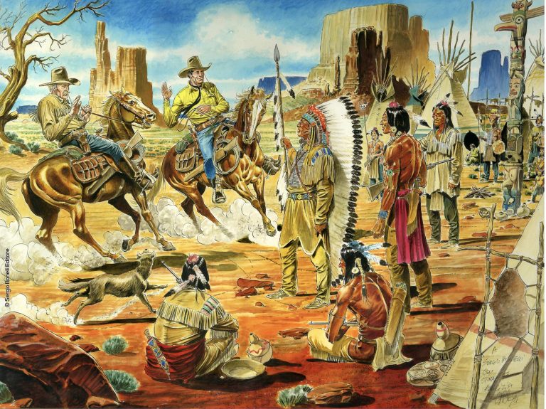 tex fumetto - museo della permanente