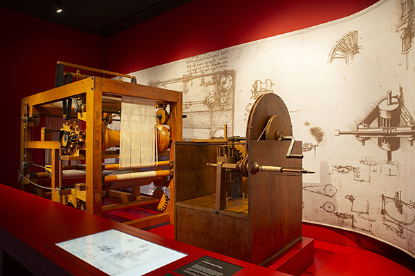Mostra Leonardo da Vinci Sala 5_Ingegno-del-fare_Nuove Gallerie Leonardo @Lorenza Daverio