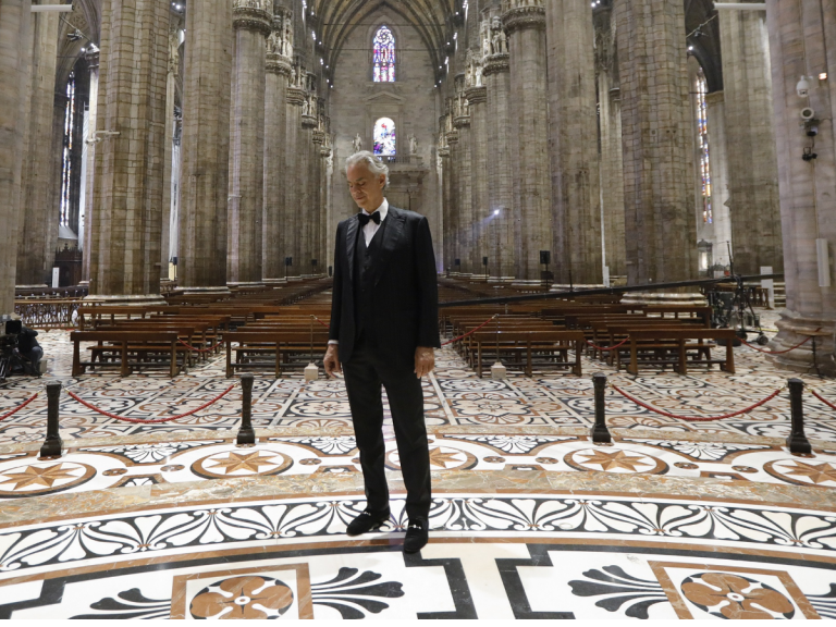 andrea bocelli concerto duomo milano