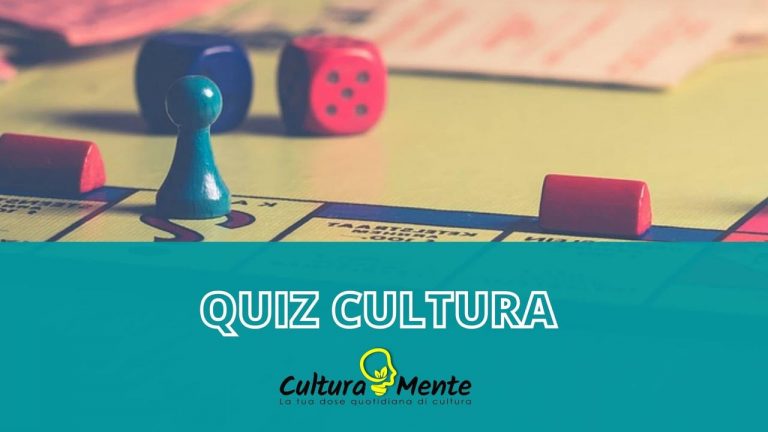 Quiz di cultura generale con risposte