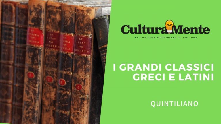 quintiliano opere riassunto