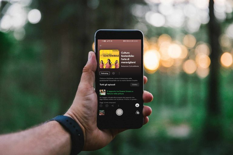 cultura e sostenibilità podcast spotify