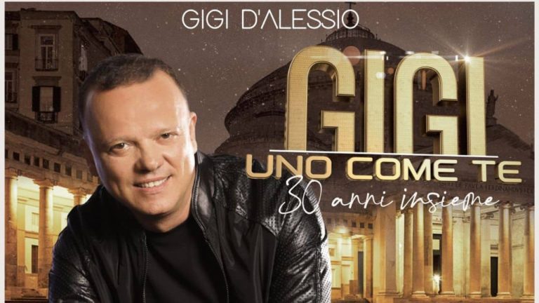 Gigi D'Alessio concerto 30 anni carriera recensione